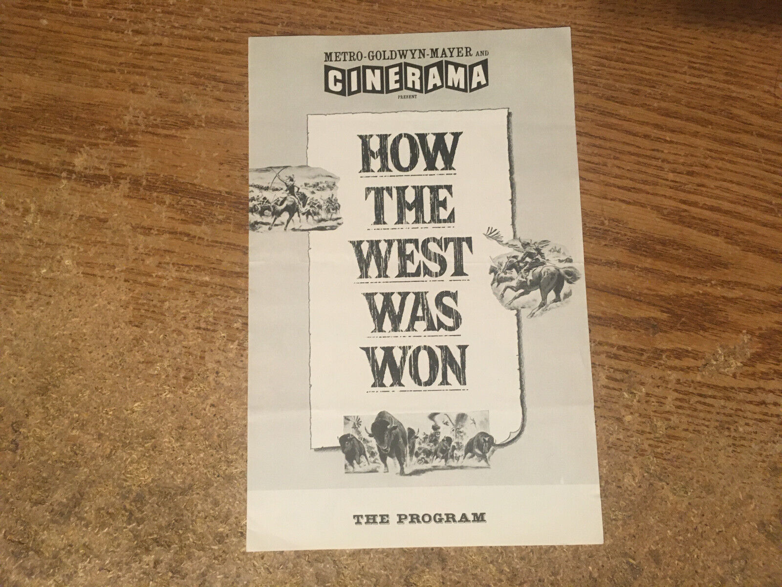 How The West Was Won Movie Program  / Wrongway052