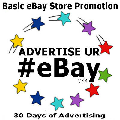 Promote Ebay Store 30 Days Feature Social Media Advertise Listings Auctions