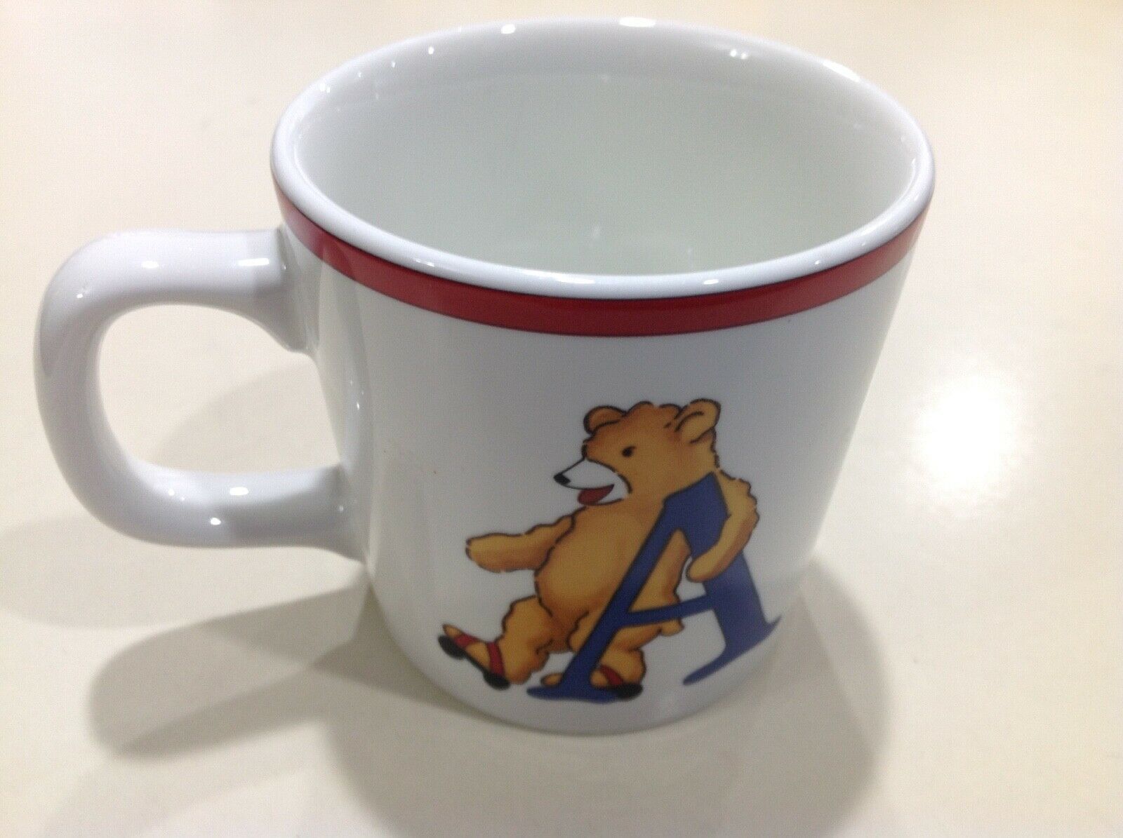 Tiffany & Co. Alphabet Bears Porcelain Children's Mug 1994