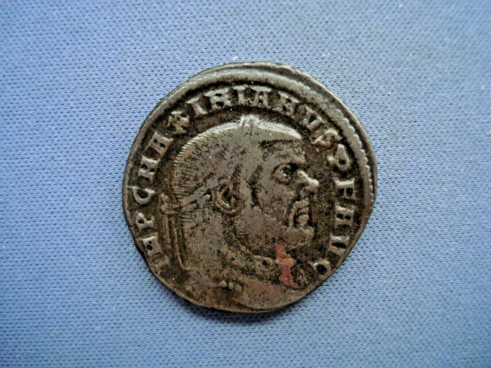 300-301 Ad Roman Imperial - Maximian - Ae Large Follis - A1017