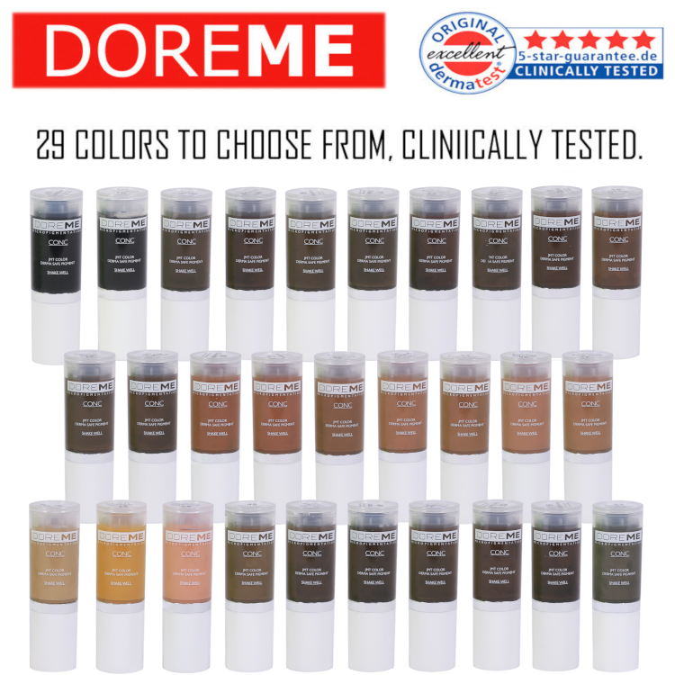 Doreme Concentrated Manual Permanent Makeup Pigment Ink For Microblading