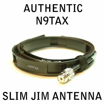 Authentic N9tax Vhf Slim Jim J-pole 2 Meter Antenna Roll Up Jpole!!