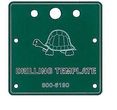 Circuitron Cir6190 Tortoise Drilling Templt