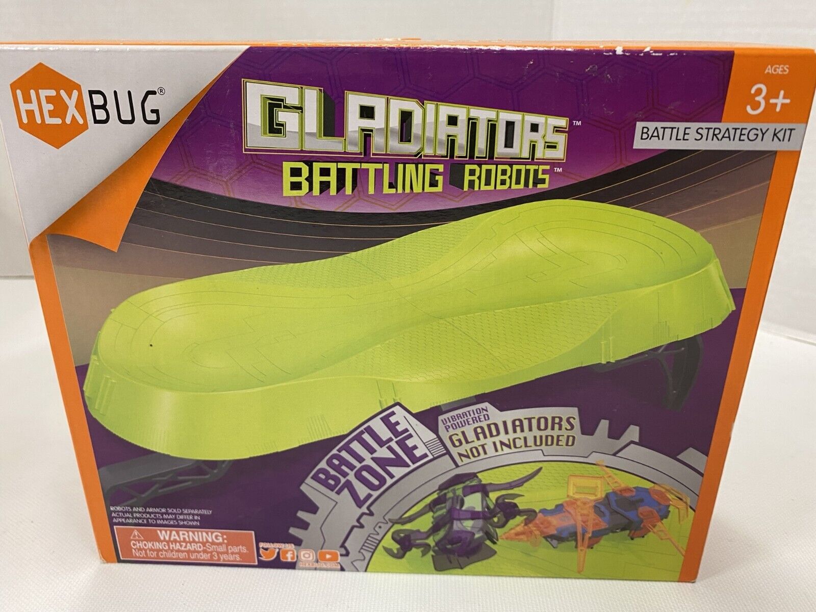 Hexbug Nano Gladiators Battling Robots Strategy Kit New In Box