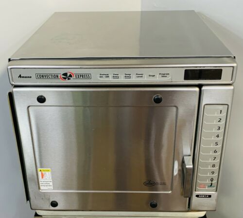 Amana Ace14 Commercial Countertop Microwave / Convection Oven -clean- Free Ship!