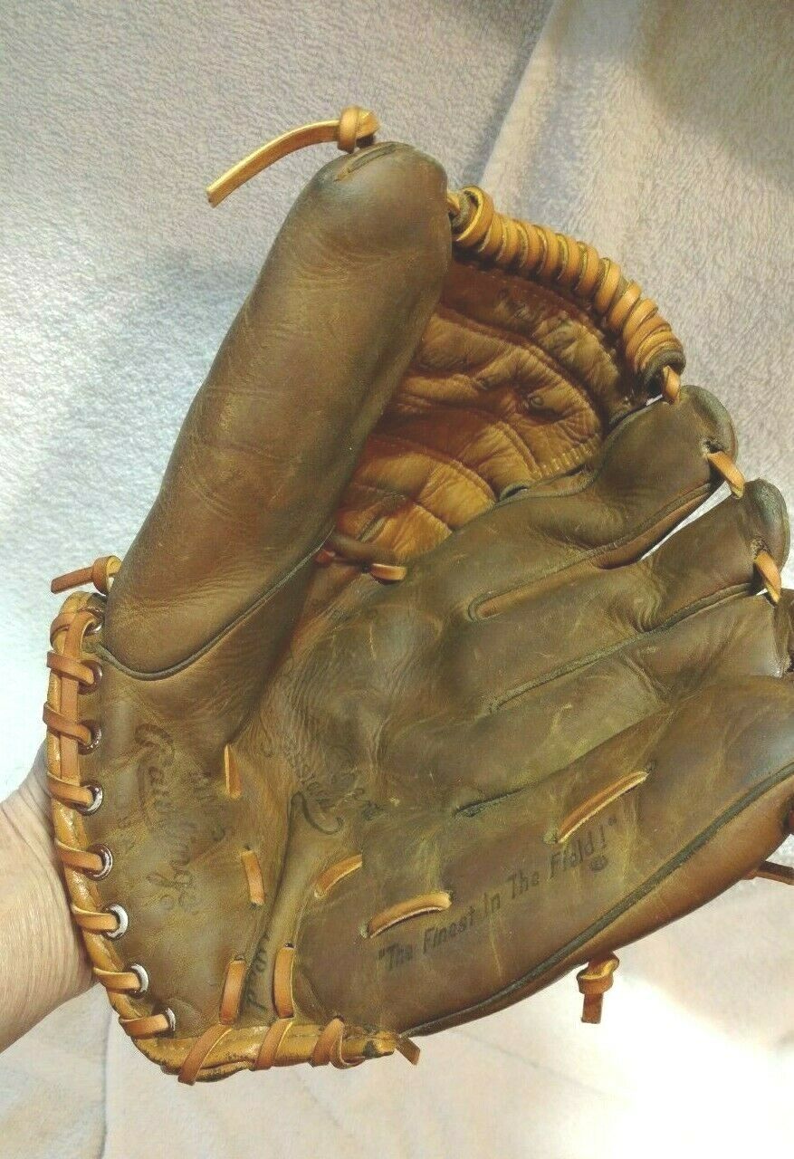 Rawlings Baseball Glove Rht Mm5 Mickey Mantle Professional Fresh Lace Usa Made