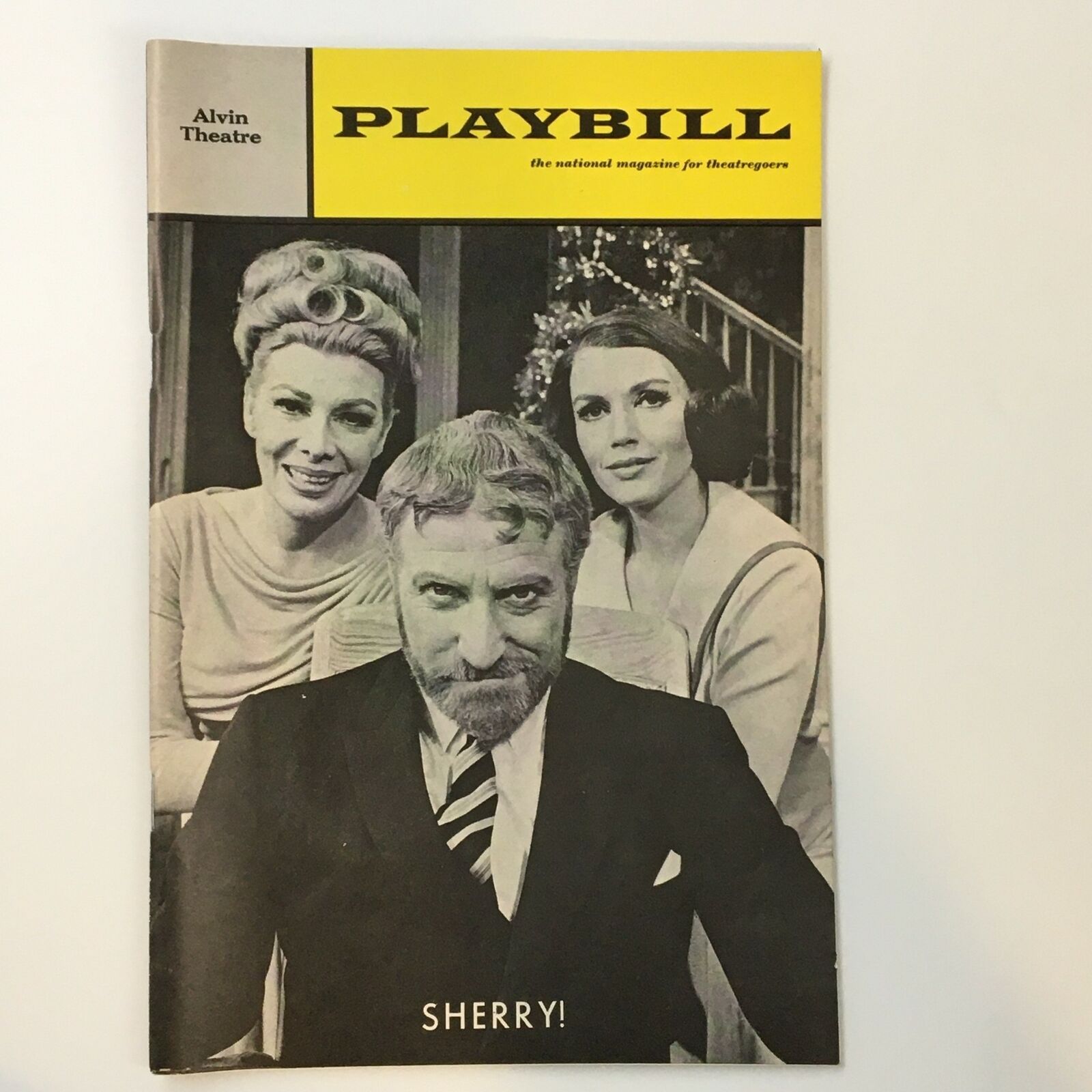 1967 Playbill Alvin Theatre Clive Revill And Dolores Gray In Sherry!