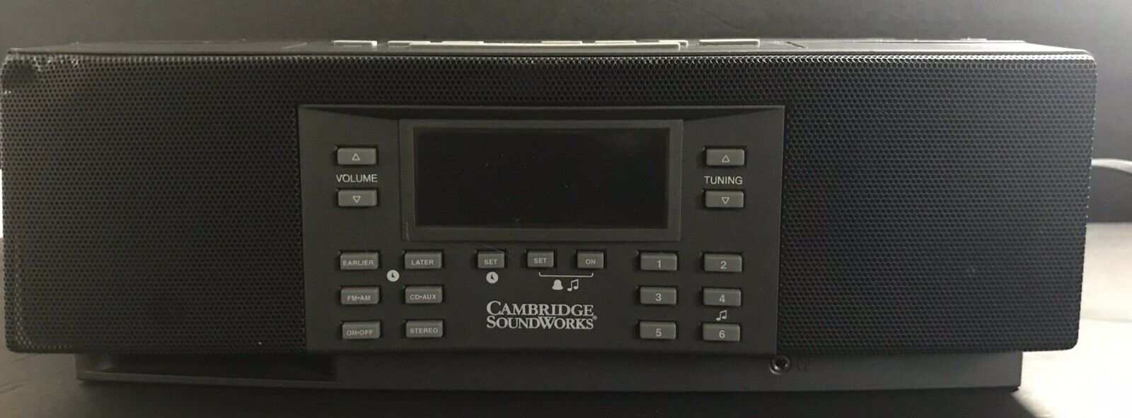Cambridge Soundworks Used Mod. 88cd Am/fm & Alarm (works)&cd Player (inoperable)